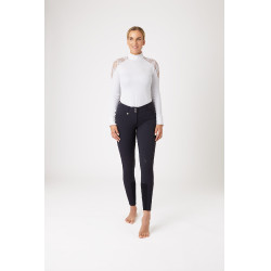 Pantalón mujer con grip silicona Horze Grand Prix Azul oscuro Pantalón mujer con grip silicona Horze Grand Prix Azul oscuro