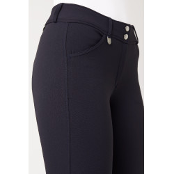 Pantalón mujer con grip silicona Horze Grand Prix Azul oscuro Pantalón mujer con grip silicona Horze Grand Prix Azul oscuro