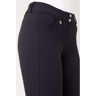Pantalón mujer con grip silicona Horze Grand Prix Azul oscuro Pantalón mujer con grip silicona Horze Grand Prix Azul oscuro
