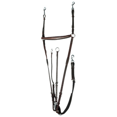 Pechopetral con martingala Horze Venice Pechopetral con martingala Horze Venice