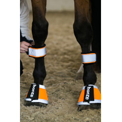 Correas de patas fluo Horze Naranja Correas de patas fluo Horze Naranja