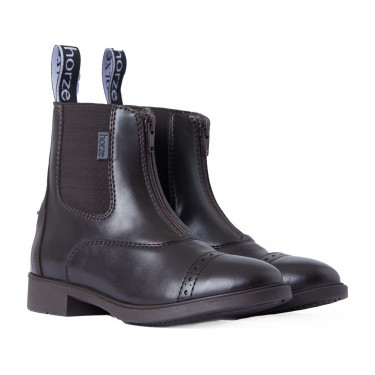 Botines jodhpur Horze Wexford niños Castaño Marr&amp;amp;amp;oacute;n