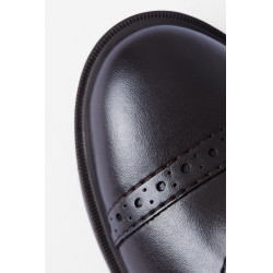Botines jodhpur Horze Wexford niños Castaño Marr&amp;amp;amp;oacute;n