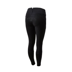 Pantalon silicona antideslizante Horze Daniela mujer Negro