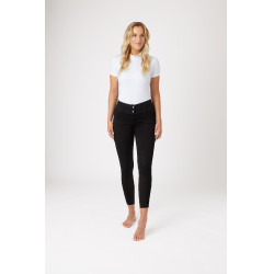 Pantalon silicona antideslizante Horze Daniela mujer Negro