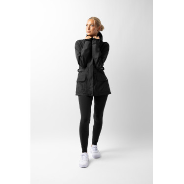 Chaqueta de cáscara técnica Horze Jadine mujer Negro