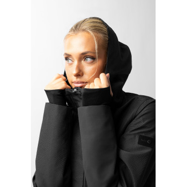 Chaqueta de cáscara técnica Horze Jadine mujer Negro