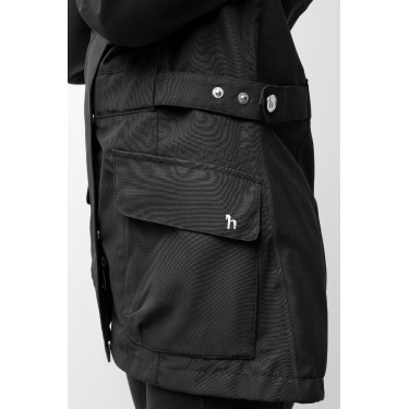 Chaqueta de cáscara técnica Horze Jadine mujer Negro