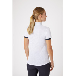 Polo Horze Taylor mujer Blanco