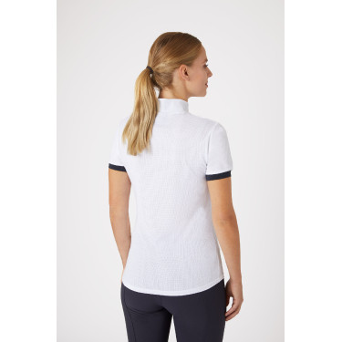 Polo Horze Taylor mujer Blanco