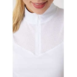 Polo Horze Taylor mujer Blanco