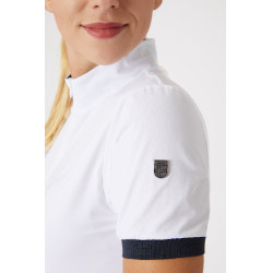Polo Horze Taylor mujer Blanco