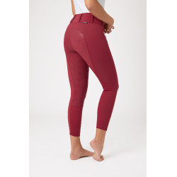 Pantalón Thermo Gran Premio Horze con fullseat silicona mujer Rojo profundo Pantalón Thermo Gran Premio Horze con fullseat silicona mujer Rojo profundo