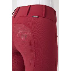 Pantalón Thermo Gran Premio Horze con fullseat silicona mujer Rojo profundo Pantalón Thermo Gran Premio Horze con fullseat silicona mujer Rojo profundo