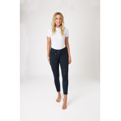 Pantalón Thermo Gran Premio Horze con fullseat silicona mujer Noche azul Pantalón Thermo Gran Premio Horze con fullseat silicona mujer Noche azul