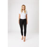 Pantalón Thermo Gran Premio Horze con fullseat silicona mujer Negro