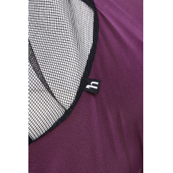 Máscara antimoscas Soft Stretch Horze Rojo oscuro