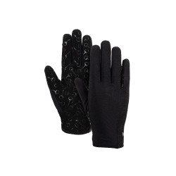 Guantes de montar para niños Horze con estampado de palma de silicona Guantes de montar para niños Horze con estampado de palma de silicona