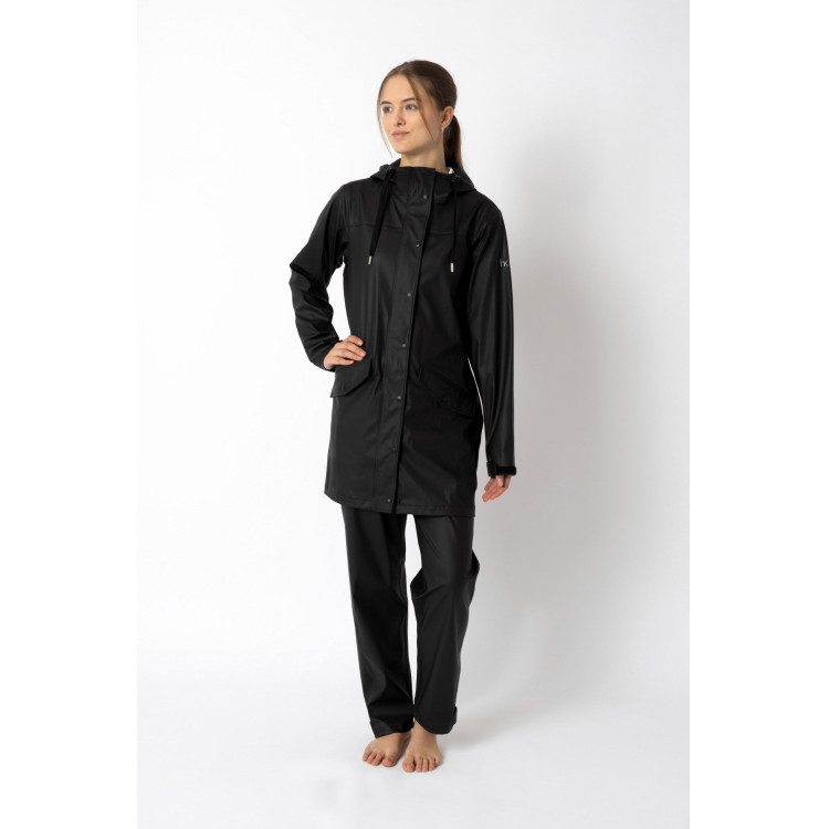 Chaqueta impermeable PU Horze Billie para mujer Chaqueta impermeable PU Horze Billie para mujer