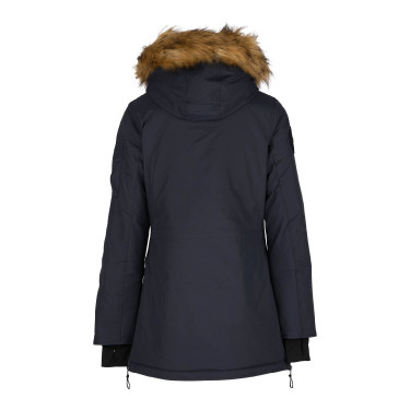 Parka larga Brooke Horze para mujer Azul marino oscuro Parka larga Brooke Horze para mujer Azul marino oscuro