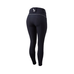 Pantalones de silicona de talle alto para mujer Horze Aubrey Azul marino oscuro Pantalones de silicona de talle alto para mujer Horze Aubrey Azul marino oscuro