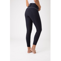 Pantalones de silicona de talle alto para mujer Horze Aubrey Azul marino oscuro Pantalones de silicona de talle alto para mujer Horze Aubrey Azul marino oscuro