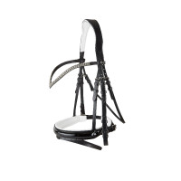 Cabezada Anatómica Grayson Horze Negro / negro