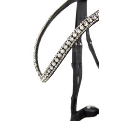 Cabezada Anatómica Grayson Horze Negro / blanco