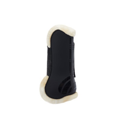 Protectores de Tendón con Forro Polar Caliber Horze Negro Protectores de Tendón con Forro Polar Caliber Horze Negro