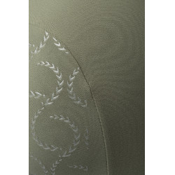 Pantalones de montar de Compresión para Mujer con Asiento Completo Gillian Horze Escarabajo verde caqui