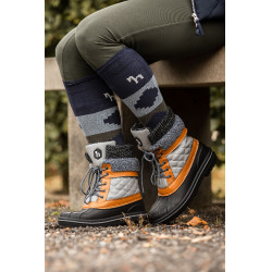 Botas de establo de invierno para mujer Horze Salzburg Gris