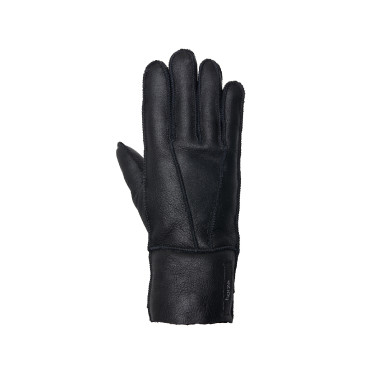 Guantes Lana piel de oveja Horze Negro