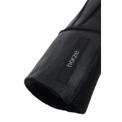 Guantes Lana piel de oveja Horze Negro