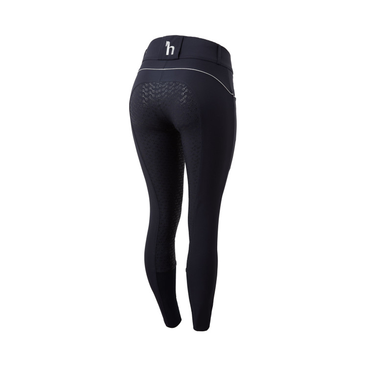Pantalones de Montar con Cintura Alta de Asiento Completo de Silicona para Mujer Aubrey Horze Pantalones de Montar con Cintura Alta de Asiento Completo de Silicona para Mujer Aubrey Horze