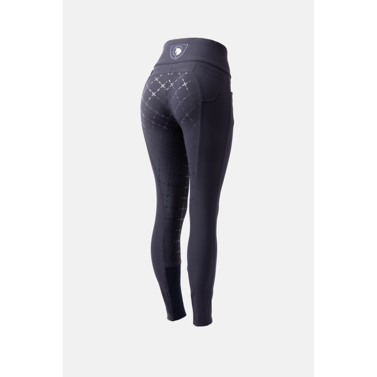 Pantalones de Montar con Cintura Alta de Asiento Completo de Silicona para Mujer Desiree Horze Pantalones de Montar con Cintura Alta de Asiento Completo de Silicona para Mujer Desiree Horze