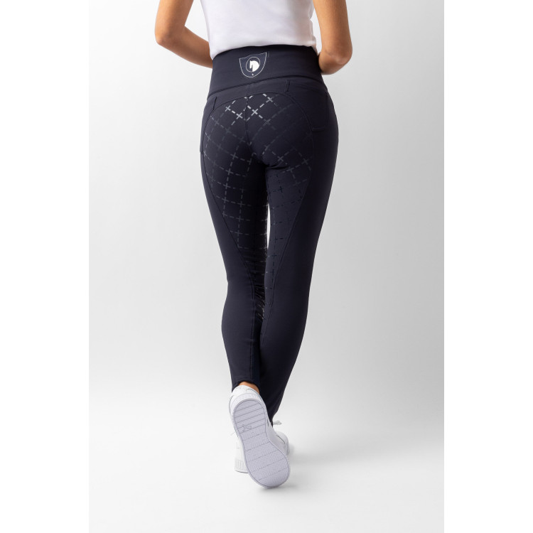 Pantalones de Montar con Cintura Alta de Asiento Completo de Silicona para Mujer Desiree Horze Pantalones de Montar con Cintura Alta de Asiento Completo de Silicona para Mujer Desiree Horze