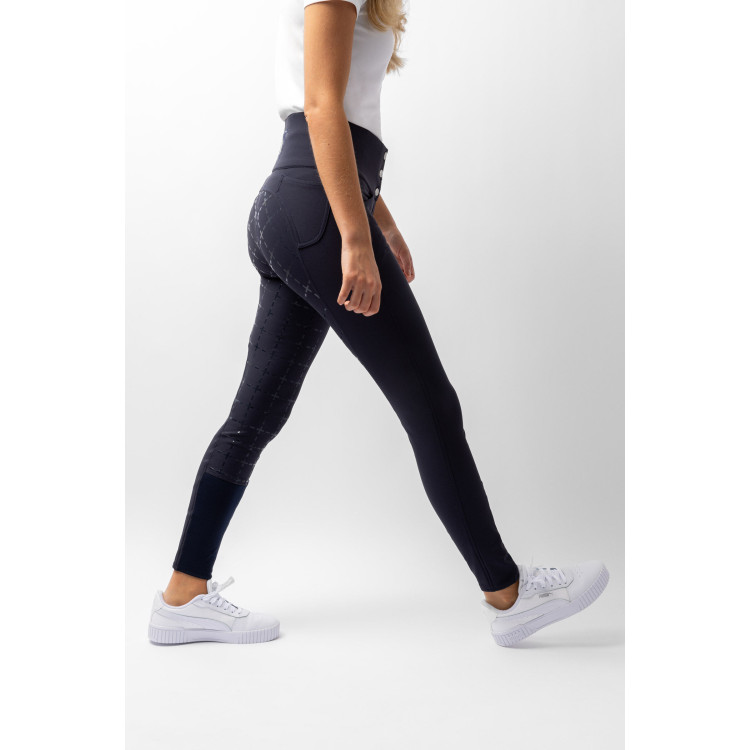 Pantalones de Montar con Cintura Alta de Asiento Completo de Silicona para Mujer Desiree Horze Pantalones de Montar con Cintura Alta de Asiento Completo de Silicona para Mujer Desiree Horze