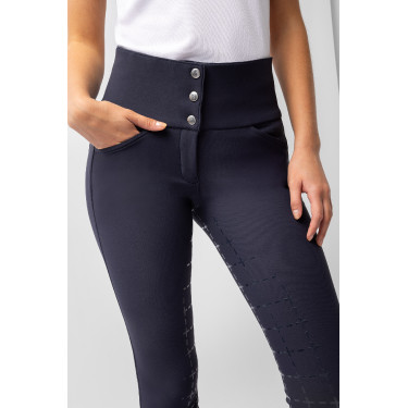 Pantalones de Montar con Cintura Alta de Asiento Completo de Silicona para Mujer Desiree Horze Pantalones de Montar con Cintura Alta de Asiento Completo de Silicona para Mujer Desiree Horze