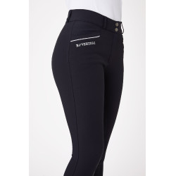 Pantalón B Vertigo Patricia Full Seat Adelgazante con grip silicona para Mujer Azul marino oscuro / blanco