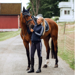 B Vertigo Angelika Full Seat Pantalón de Cintura Alta con grip silicona para Mujer Azul marino oscuro