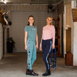 B Vertigo Angelika Full Seat Pantalón de Cintura Alta con grip silicona para Mujer Azul marino oscuro