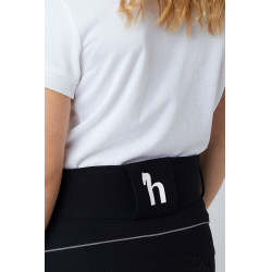 Pantalones de cintura alta para niños Aubrey con asiento completo de silicona Azul marino oscuro Pantalones de cintura alta para niños Aubrey con asiento completo de silicona Azul marino oscuro