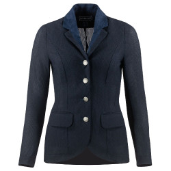 Chaqueta de concurso de malla para mujer B Vertigo Gabrielle Azul marino oscuro