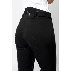 Pantalones de Montar Acolchados con Silicona para Mujer Adeline Horze Negro