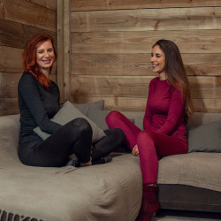 MallasInteriores Mezcla de Lana para Mujer Roxie B Vertigo Negro MallasInteriores Mezcla de Lana para Mujer Roxie B Vertigo Negro