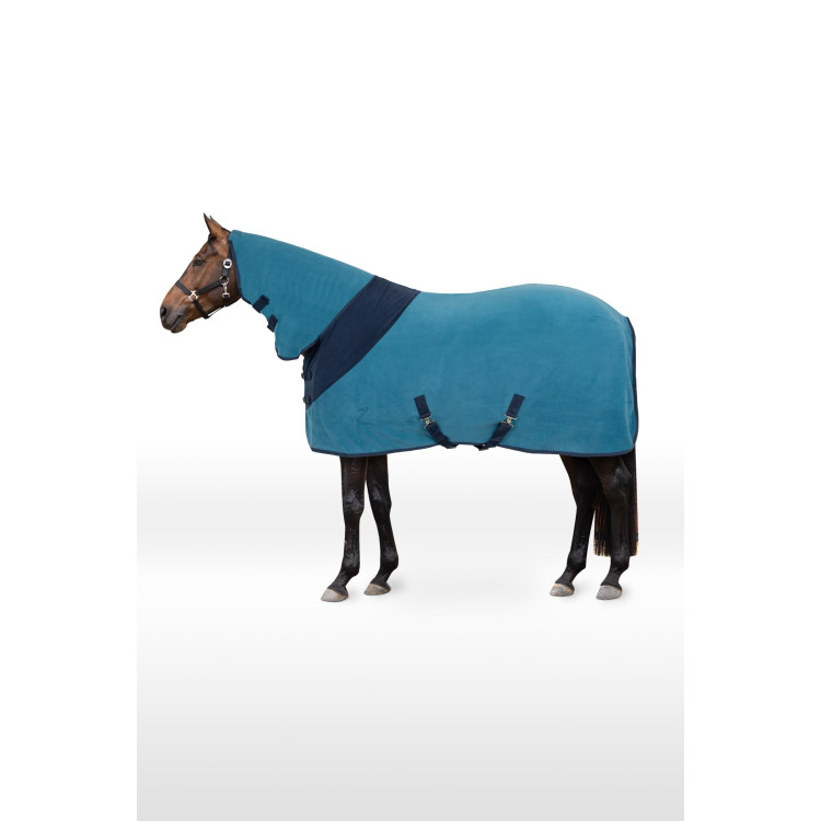 Manta Polar con Cubre Cuello Completo Turin Horze Manta Polar con Cubre Cuello Completo Turin Horze