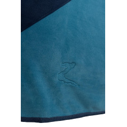 Manta Polar con Cubre Cuello Completo Turin Horze Azul real Manta Polar con Cubre Cuello Completo Turin Horze Azul real