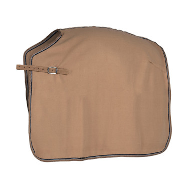 Manta Riñonera Polar Dorso Kiel Horze Marrón claro