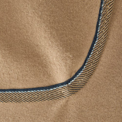 Manta Riñonera Polar Dorso Kiel Horze Marrón claro