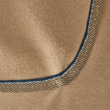 Manta Riñonera Polar Dorso Kiel Horze Marrón claro